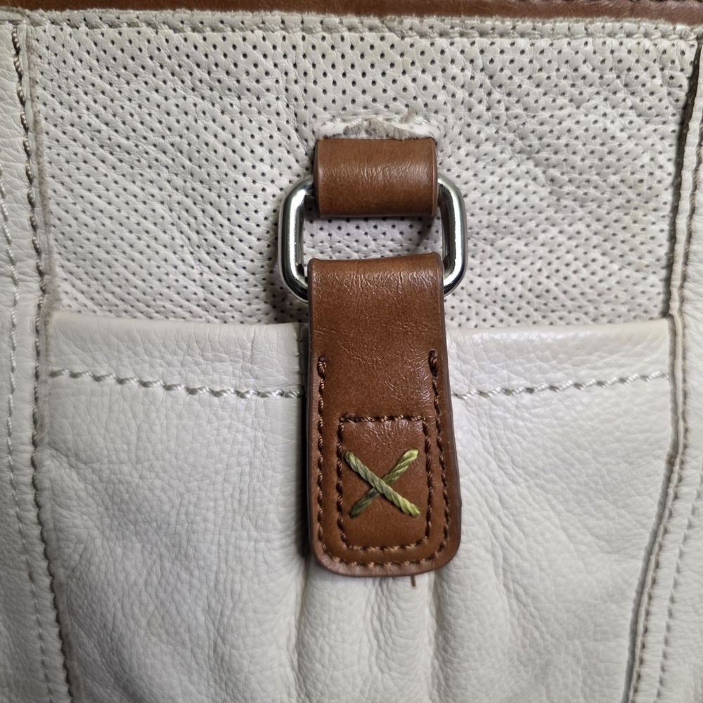 The Sak Cream and Brown Crossbody Bag - Picture 4 of 13